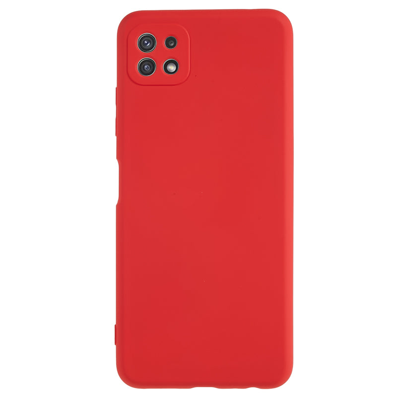 For Samsung Galaxy A22 5G (EU Version) Fiber Lining Rubberized TPU Cover Drop Resistant Phone Case For Samsung Galaxy A22 5G (EU Version) Fiber Lining Rubberized TPU Cover Drop Resistant Phone Case